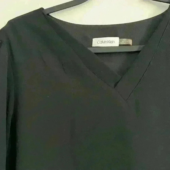 Calvin Klein black blouse - Picture 2 of 3